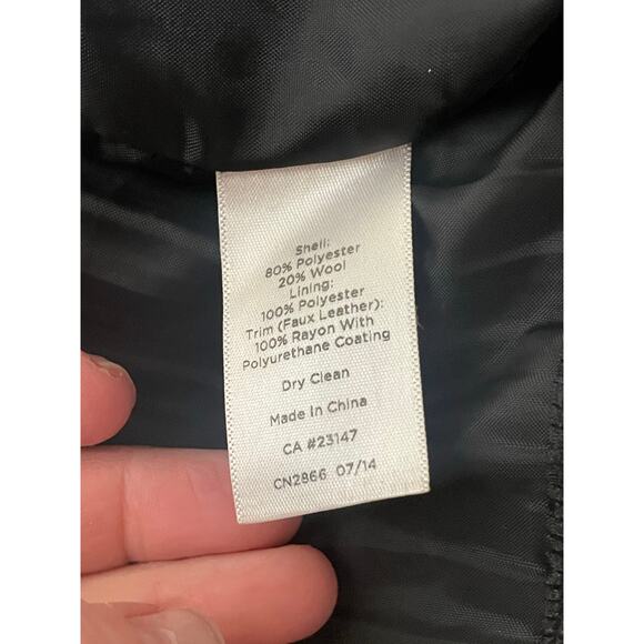 Talbots women’s wool skirt‎ red black plaid size 14 Petite lined - Picture 5 of 5